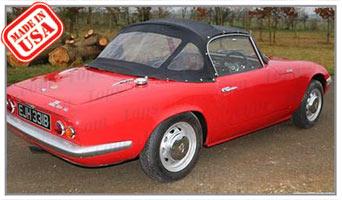 Convertible Tops & Accessories:1961 thru 1966 Lotus Elan Sprint S-1 & 1600 S-2 Roadster