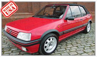 Convertible Tops & Accessories:1984 thru 1992 Peugeot 205 Cabriolet