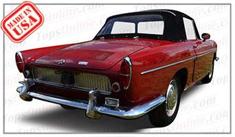 Convertible Tops & Accessories:1964 thru 1968 Renault Floride, Floride S & 1100 Caravelle