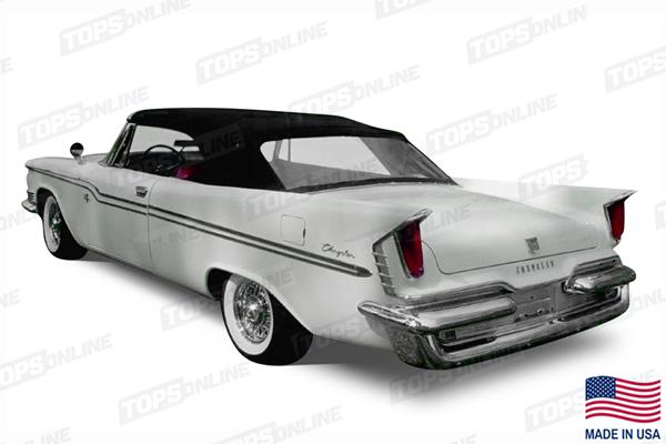 Convertible Tops & Accessories:1957 thru 1959 Chrysler 300, New Yorker & Windsor