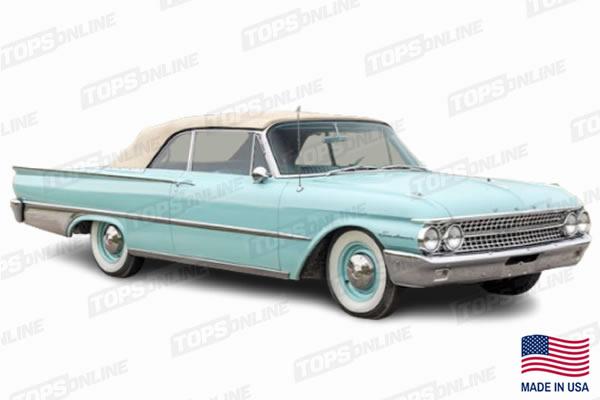 Convertible Tops & Accessories:1961 and 1962 Ford Galaxie Sunliner, Galaxie 500 Sunliner & 500XL