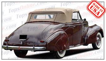 Convertible Tops & Accessories:1939 and 1940 Pontiac Deluxe 6 & Deluxe 8