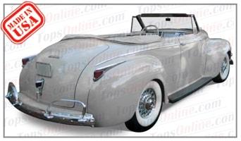 Convertible Tops & Accessories:1940 and 1941 Dodge Custom & Deluxe Convertible Coupe