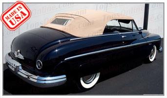 Convertible Tops & Accessories:1949 thru 1951 Lincoln Series 9EL Baby Convertible (Not Cosmopolitan)