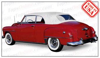 Convertible Tops & Accessories:1949 thru 1952 Plymouth Cranbrook & Special Deluxe