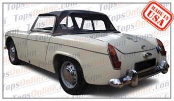 Convertible Tops & Accessories:1961 thru 1964 MG Midget MK I Roadster