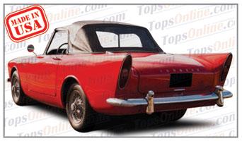 Convertible Tops & Accessories:1961 thru 1964 Sunbeam Alpine Series II Sport Roadster