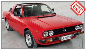 Convertible Tops & Accessories:1975 thru 1982 Lancia Beta Spyder Zagato