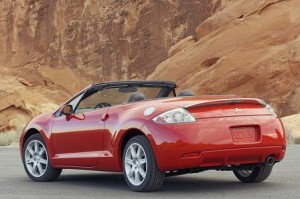 Mitsubishi Eclipse Spyder convertible top