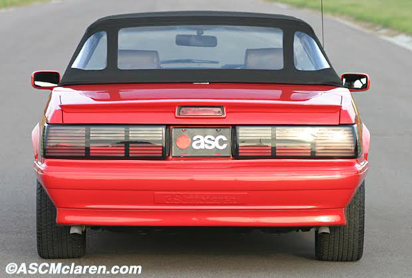 1988 Ford mustang mclaren convertible #9