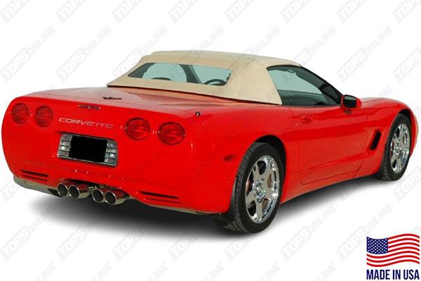 thumbnail image 2 of Classic Look Black Vinyl Convertible Top For Chevy Corvette 1968-1975 C3 2 of 5