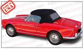 Convertible Tops & Accessories:1956 thru 1959 Alfa Romeo Giulietta Spider & Spider Veloce (750 Series)