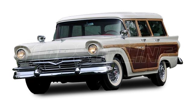 Automotive Headliners:Ford Country Squire Station Wagon - 1957 thru 1977