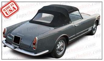Convertible Tops & Accessories:1957 thru 1962 Alfa Romeo 2000 Spider Touring (4 Passenger)