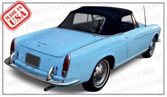 Convertible Tops & Accessories:1959 thru 1963 Fiat Pininfarina 1200 & 1500 Spider