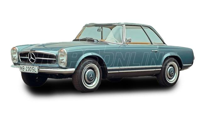 Automotive Headliners:1963 thru 1971 Mercedes 230SL, 250SL & 280SL Pagoda (W113 Chassis)