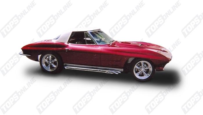 Landau Vinyl Tops:Chevrolet Corvette Convertible Hardtop - 1963 thru 1975