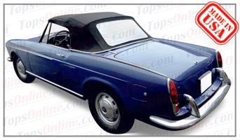Convertible Tops & Accessories:1964 thru 1967 Fiat 1500 Spider