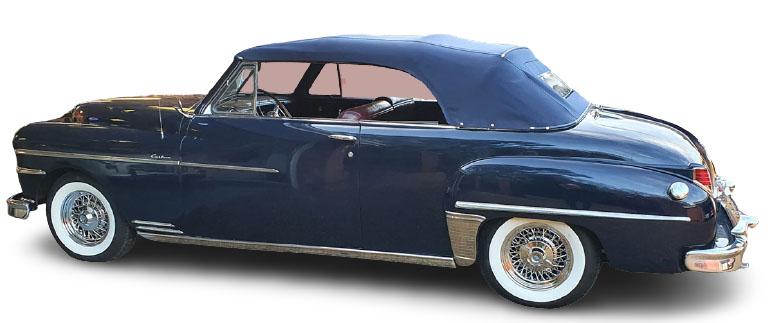 Convertible Tops & Accessories:1949 thru 1952 Desoto Custom & Firedome