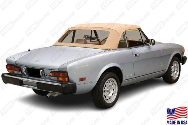 Convertible Tops & Accessories:1979 thru 1985 Fiat 124 Spider 2000 & Pininfarina