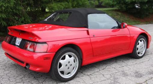 Convertible Tops & Accessories:1989 thru 1995 Lotus Elan M100 Roadster