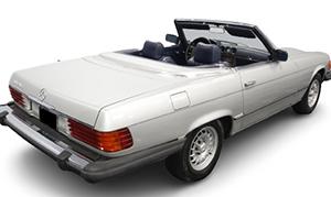 Seat Covers (Factory Style):1980 thru 1985 Mercedes 450SL, 380SL, 280SL & 500SL Convertible (R107 Chassis)
