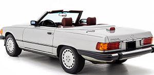 Seat Covers (Factory Style):1985 thru 1989 Mercedes 560SL, 500SL, 420SL & 300SL Convertible (R107 Chassis)