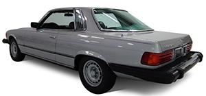 Automotive Headliners:1972 thru 1982 Mercedes 450SLC, 380SLC, 280SLC, 500SLC & 350SLC Coupe (Chassis C107)