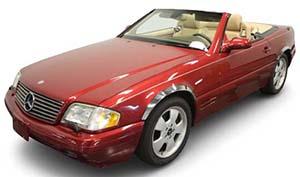 Seat Covers (Factory Style):1998 thru 2002 Mercedes SL280, SL320, SL500 & SL600 (R129 Chassis)