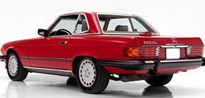 Automotive Headliners:1972 thru 1989 Mercedes Mercedes 280SL, 300SL, 350SL, 380SL, 420SL, 450SL, 500SL & 560SL (Chassis W107)
