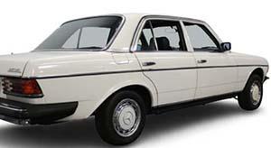 Seat Covers (Factory Style):1980 thru 1985 Mercedes 200, 200D, 230, 230E, 240D, 250, 280, 280E & 300D 4 Door Sedan (W123 Chassis)