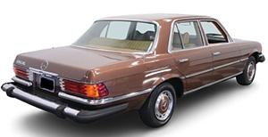 Automotive Headliners:1972 thru 1980 Mercedes 280S, 280SE, 300SD, 450SE, 450SEL & 6.9 (Chassis W116)