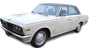 Landau Vinyl Tops:Toyota Crown - 1969 and 1970