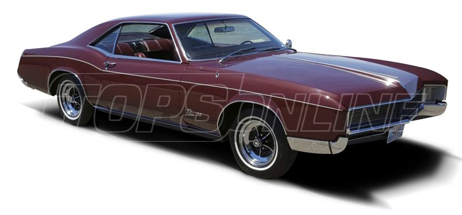 1966 thru 1970 Buick Riviera Hardtop