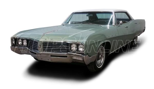1967 and 1968 Buick Electra, Lesabre & Wildcat--All Hardtop Styles