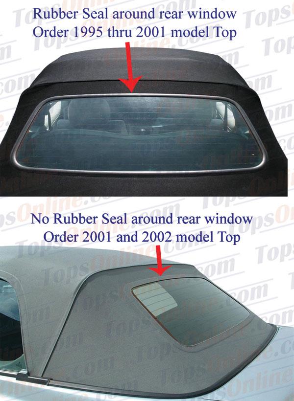 RH Side Door Seal Weather Stripping 95-02 VW Cabrio MK3 MK3.5-1E0 847 330