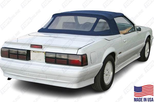 Convertible Tops & Accessories:1984 thru 1986 Ford Mustang McLaren (ASC Conversion)