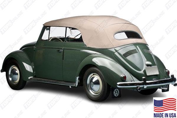 Convertible Tops & Accessories:1954 thru 1957 Volkswagen Beetle