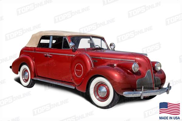 Convertible Tops & Accessories:1937 and 1938 Buick Special 46C Phaeton 4 Door Convertible