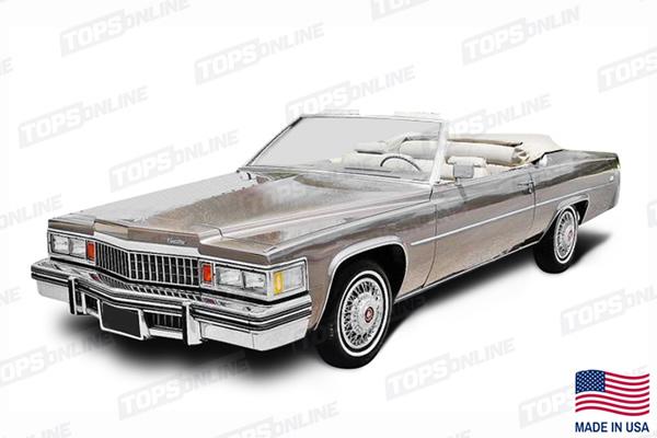 Convertible Tops & Accessories:1978 and 1979 Cadillac Coupe Deville (Car Craft or H & E Conversion)