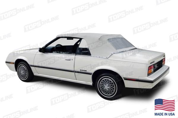 Convertible Tops & Accessories:1983 thru 1987 Chevrolet Cavalier, Cavalier CS & Cavalier RS