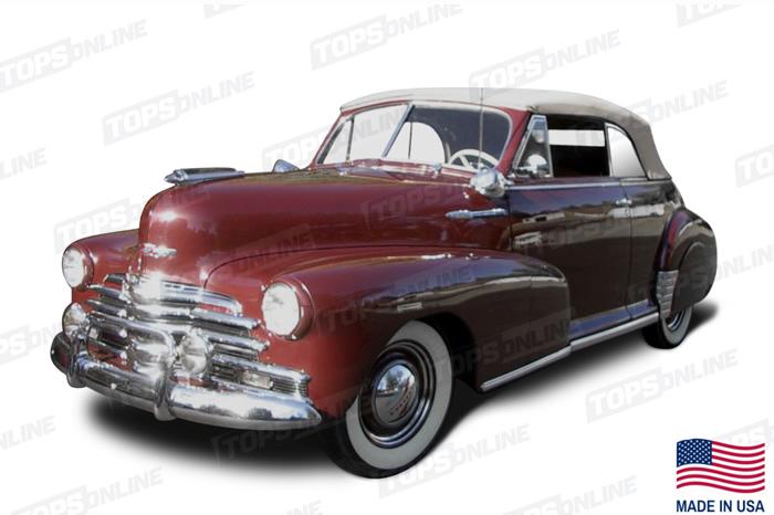 Convertible Tops & Accessories:1942 & 1946 thru 1948 Chevrolet Fleetmaster