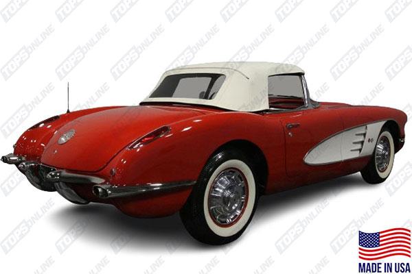 Convertible Tops & Accessories:1959 and 1960 Chevrolet Corvette