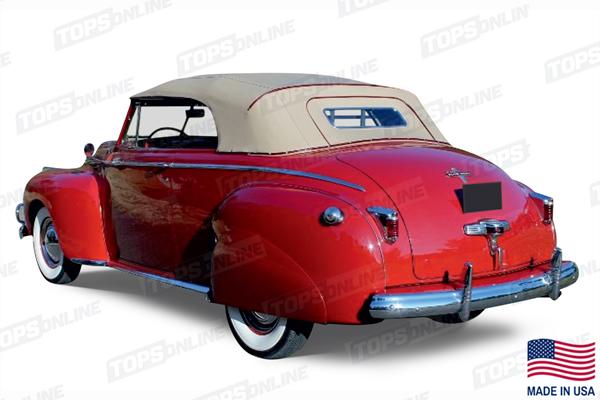 Convertible Tops & Accessories:1941 and 1942 Chrysler Windsor Convertible Club Coupe