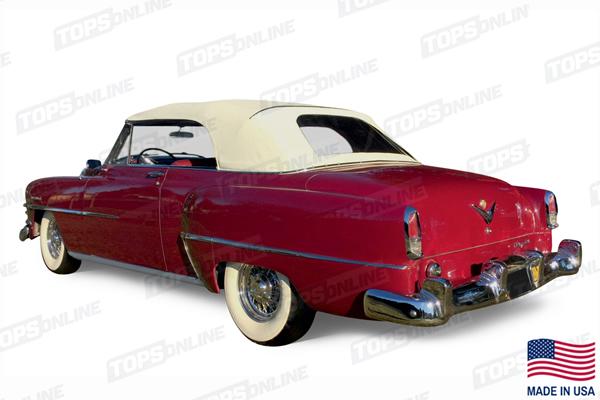Convertible Tops & Accessories:1953 and 1954 Chrysler New Yorker, New Yorker Deluxe & Windsor Deluxe