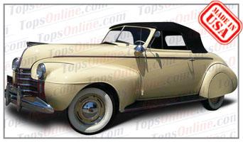 Convertible Tops & Accessories:1940 Oldsmobile 60 Series 2 Door Convertible Coupe