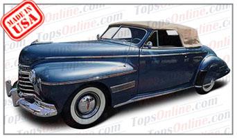 Convertible Tops & Accessories:1941 Oldsmobile 96 & 98 Series 2 Door Convertible Coupe