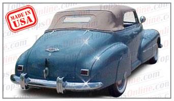 Rubber Weatherstrips (Weather Seals):1942 & 1946 thru 1948 Oldsmobile 66 & 68, Special 66 & 68, Dynamic 68 Convertible