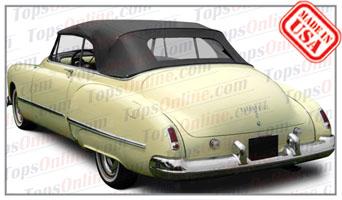Convertible Tops & Accessories:1948 and 1949 Oldsmobile 98 & Futuramic 98