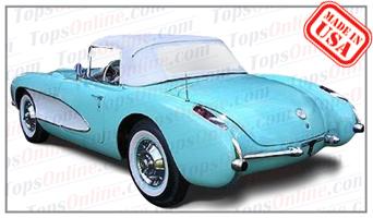Convertible Tops & Accessories:1956 thru 1958 Chevrolet Corvette